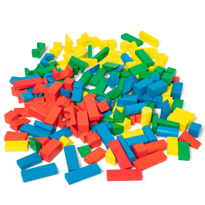 200 Piece Wood Blocks Set H8