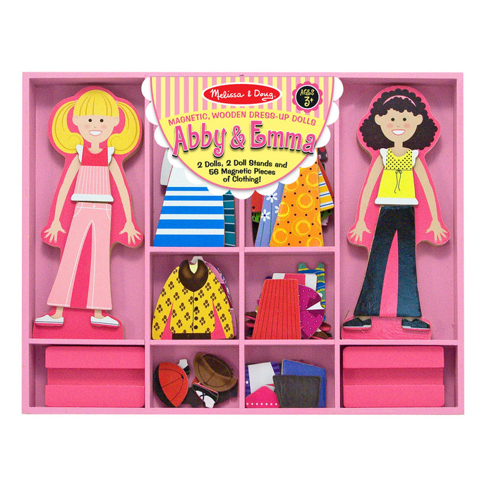 Abby & Emma Magnetic Pretend Play W2