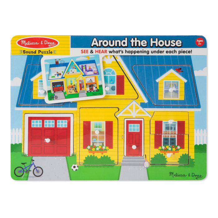 Around the House Sound Puzzle - 8 Pieces V2