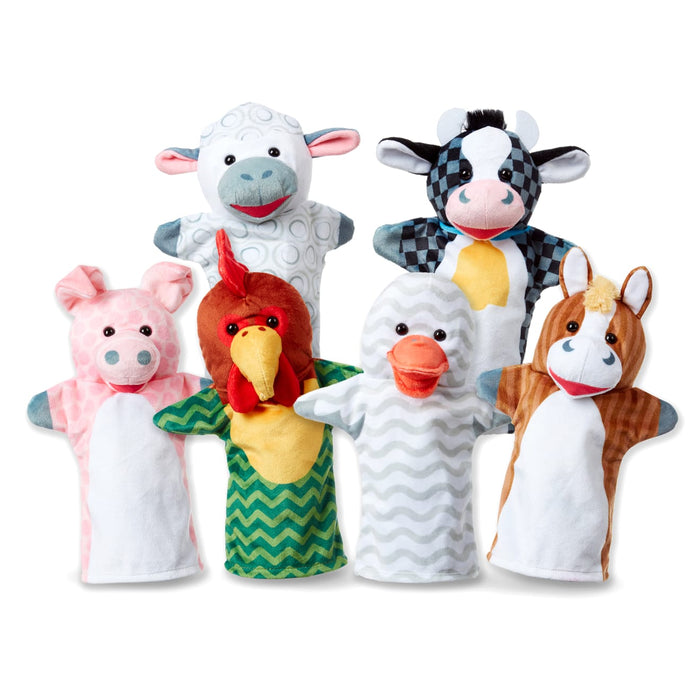 Barn Buddies Hand Puppets (6 Pc) Q8