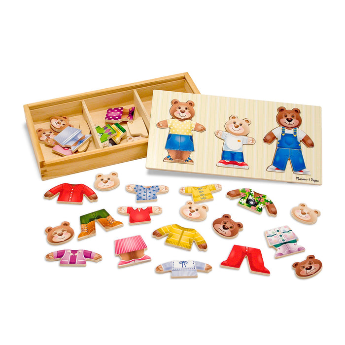Bear Family Dress-Up Puzzle - 45 Pieces W9