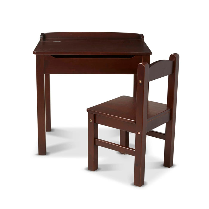 Child's Lift-Top Desk & Chair - Espresso O6