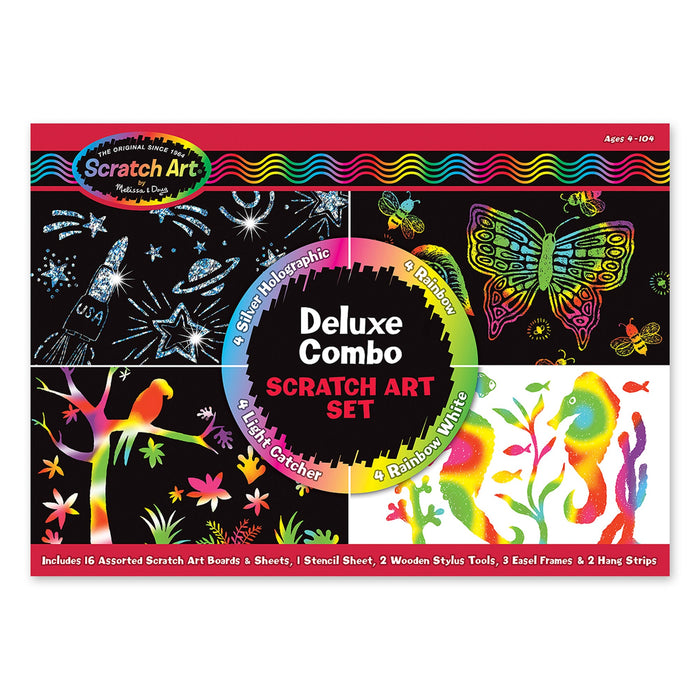 Deluxe Combo Scratch Art Set Z0