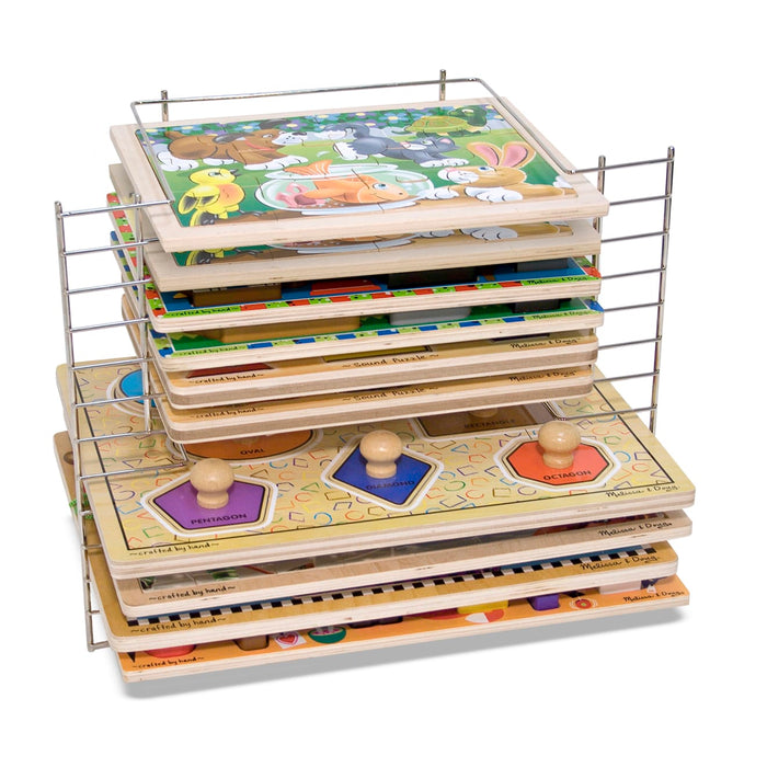 Deluxe Wire Puzzle Rack L6