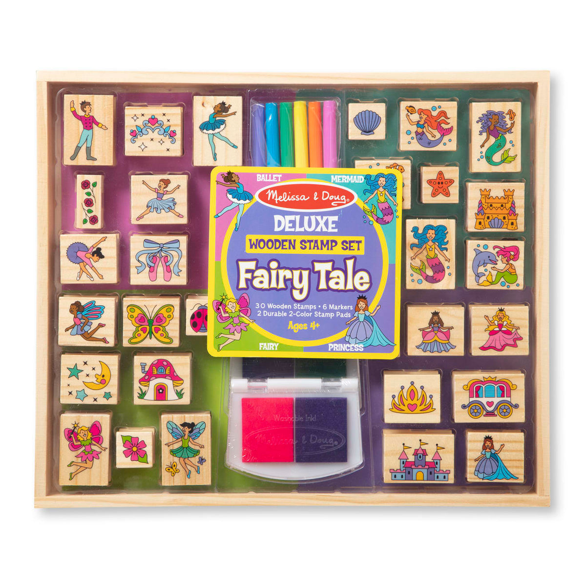Deluxe Wooden Stamp Set - Fairy Tale D9