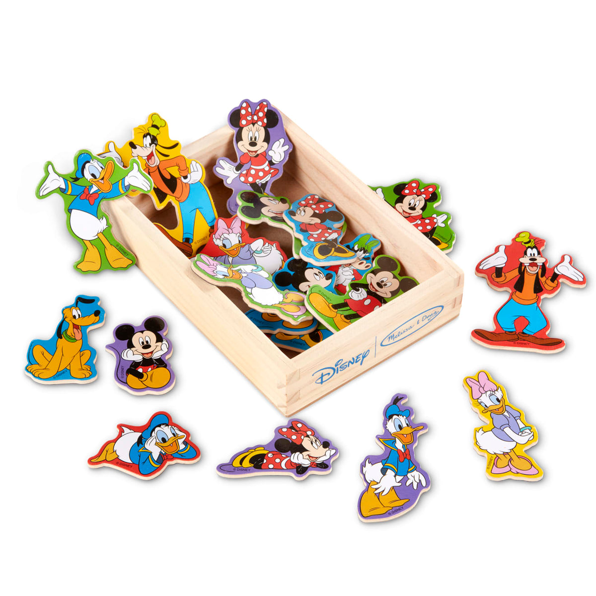 Disney Mickey Mouse Wooden Magnets H9