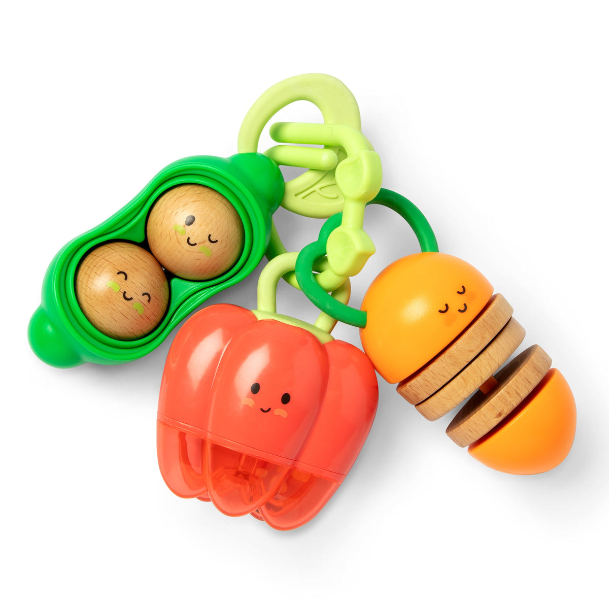 Farmers Market Veggie Rattles Trio S0
