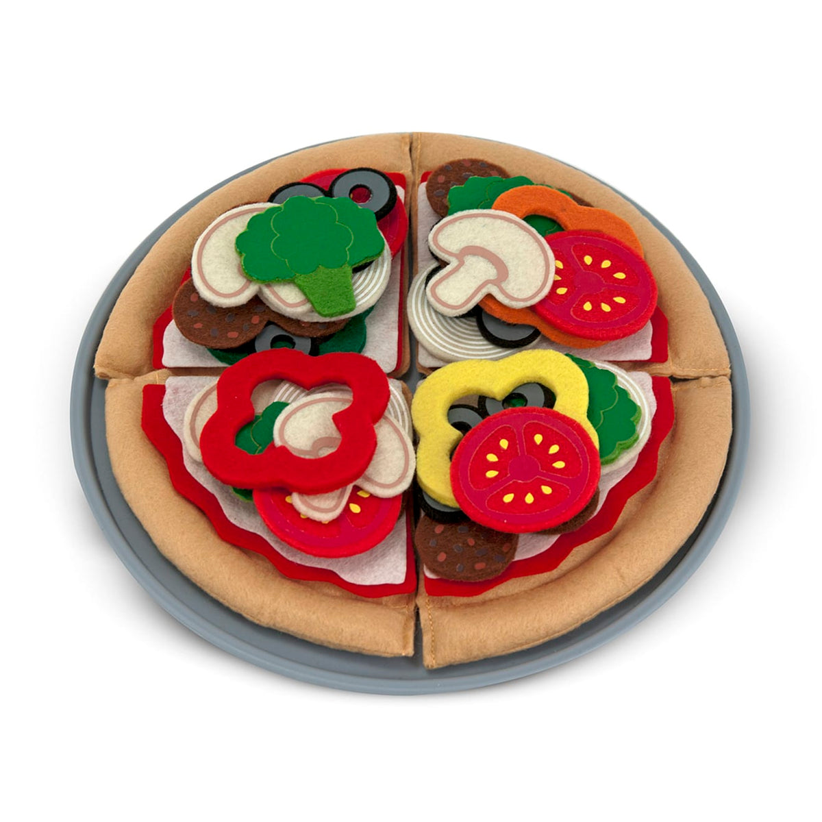 Felt Play Food - Pizza Set Q0