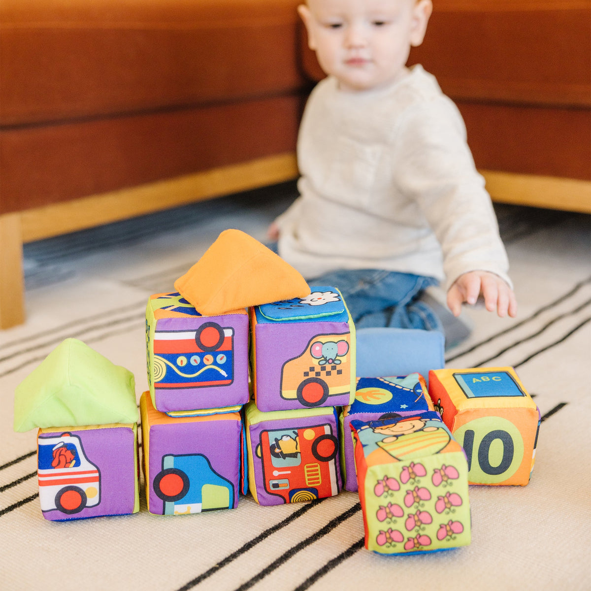 K's Kids Match and Build Soft Blocks C0