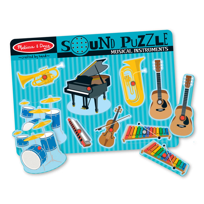Musical Instruments Sound Puzzle - 8 Pieces Z9