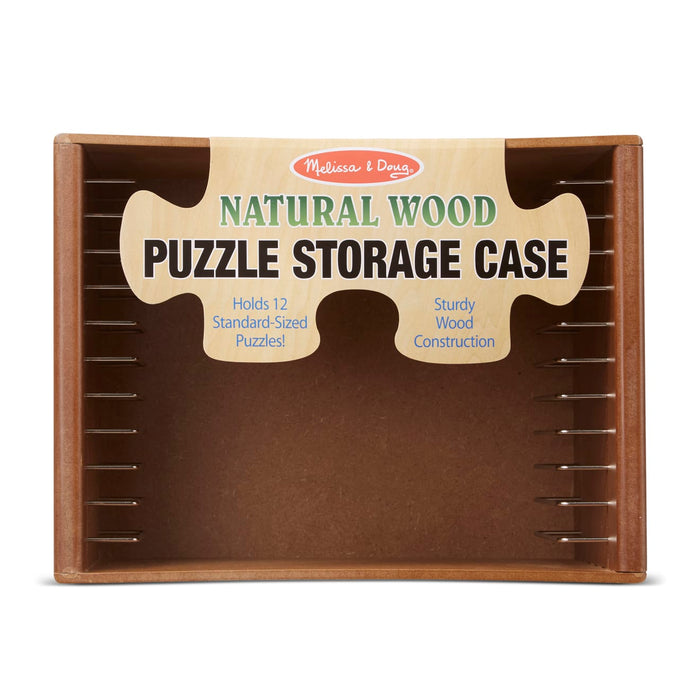 Natural Wood Puzzle Case W1