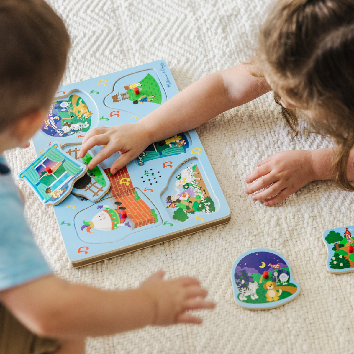 Nursery Rhymes 2 Sound Puzzle - 6 PIeces N8
