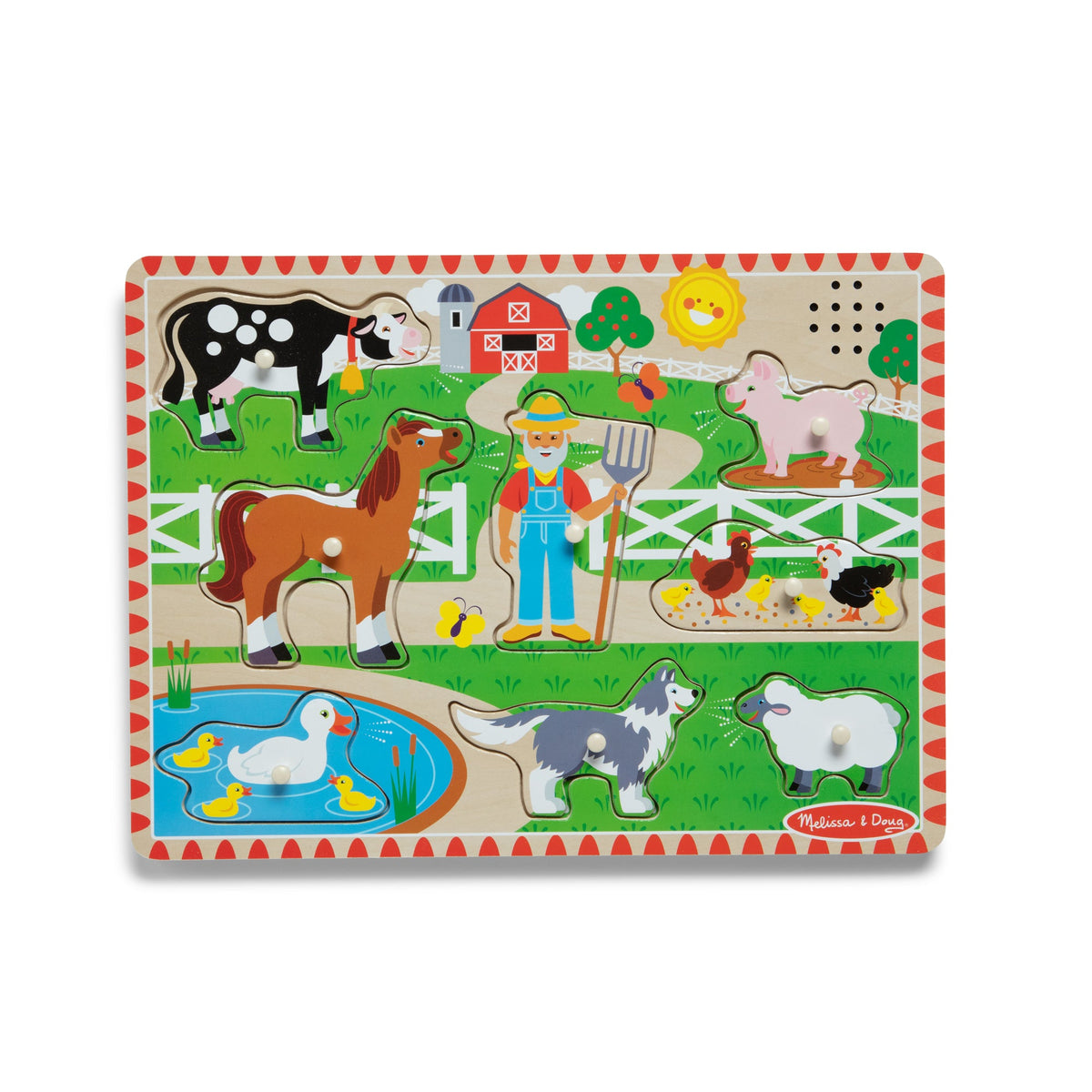 Old MacDonald's Farm Song Puzzle - 8 Pieces Z8