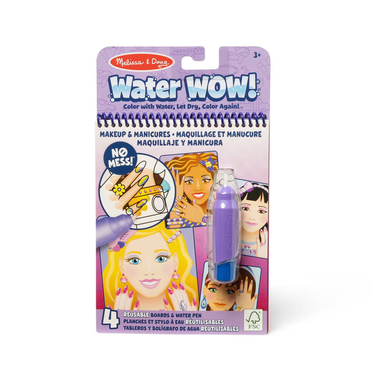 On the Go Water Wow! Water-Reveal Pad - Makeup & Manicures A0