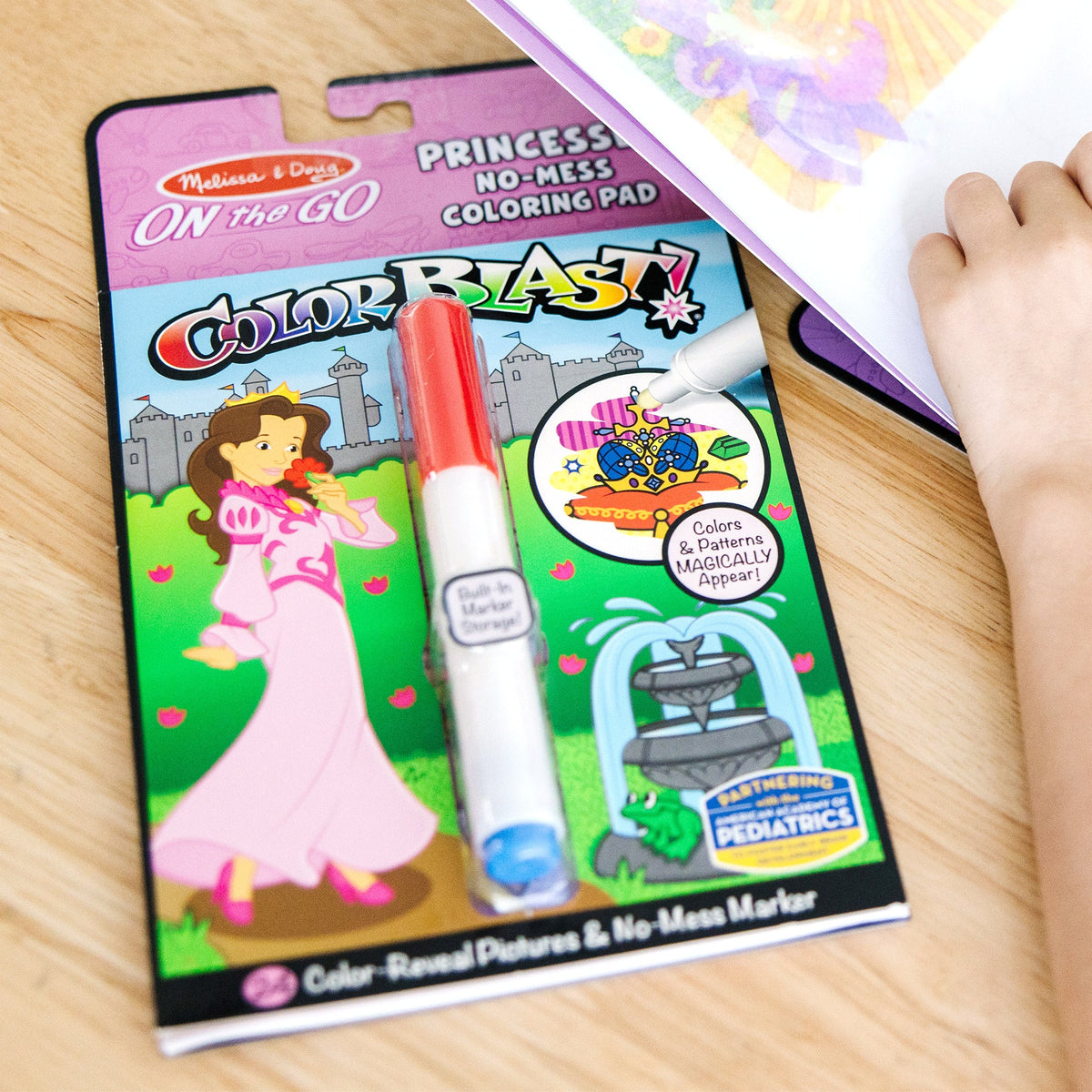 On the Go™ ColorBlast Color Reveal Pad – Princess D8