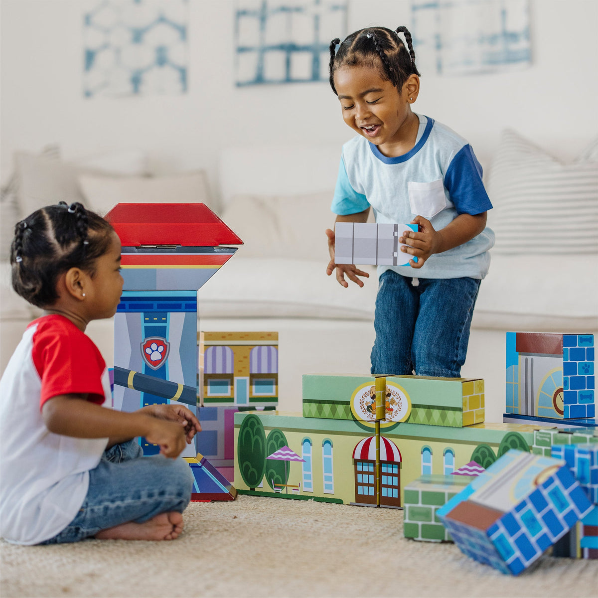 PAW Patrol Jumbo Cardboard Blocks V0
