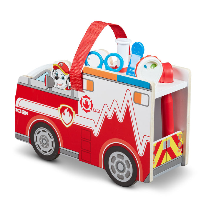 PAW Patrol Marshall's Wooden Rescue Caddy E0