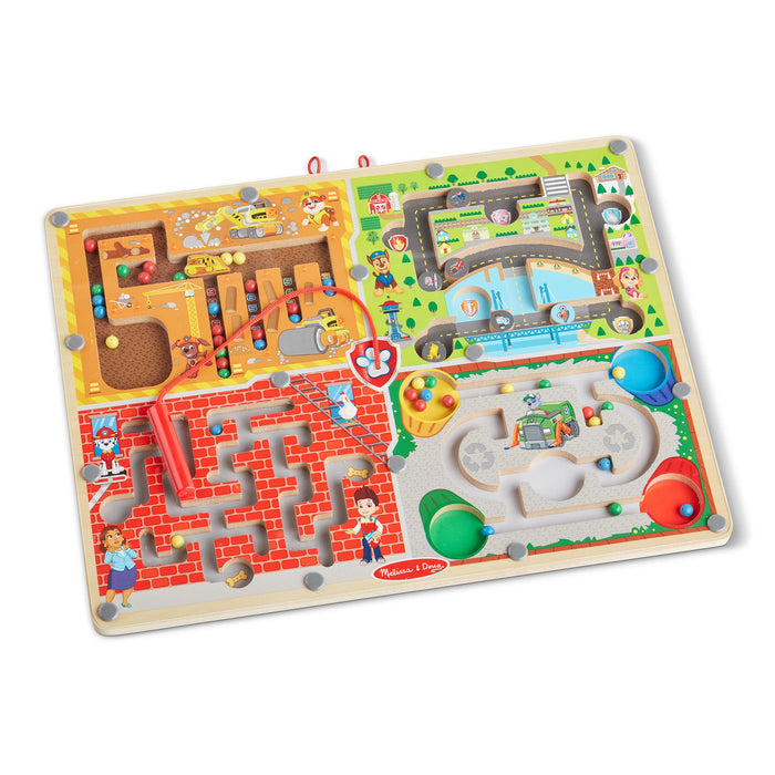 PAW Patrol Wooden 4-in-1 Magnetic Wand Maze Board Y7