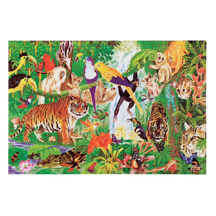Rainforest Floor Puzzle - 48 Pieces A4