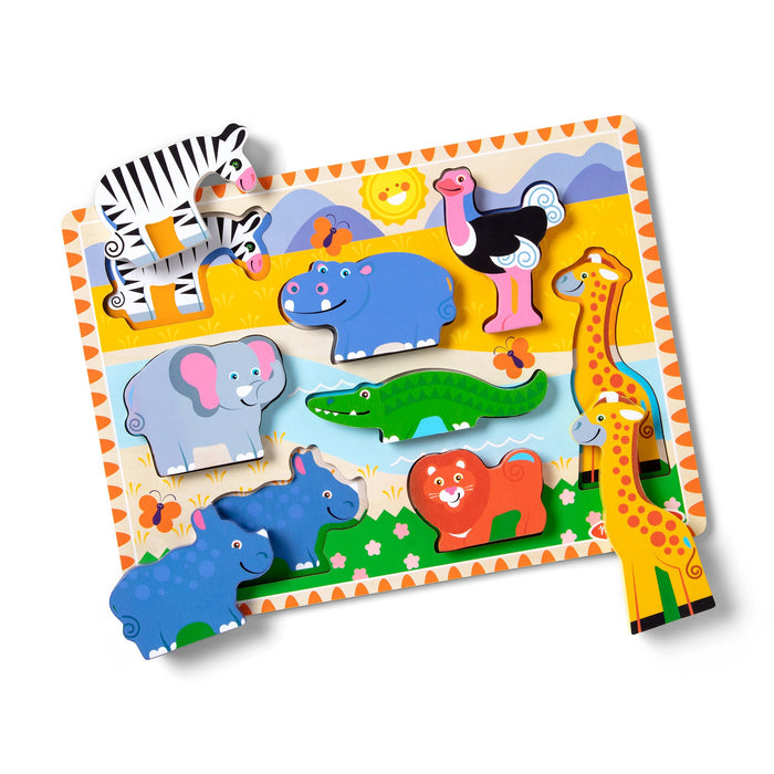Safari Chunky Puzzle - 8 Pieces L9
