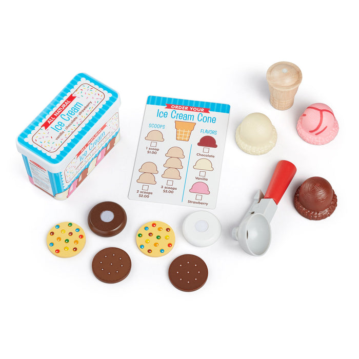 Scoops & Sandwiches Ice Cream Play Set C4