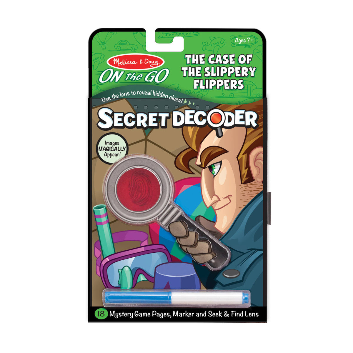 Secret Decoder Set - Case of the Slippery Flippers U7