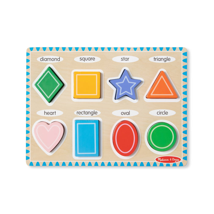 Shapes Chunky Puzzle - 8 Pieces Y6