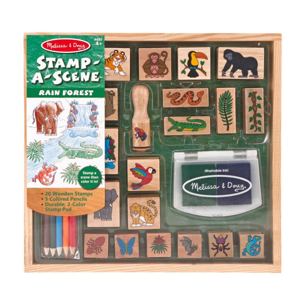 Stamp-a-Scene Rain Forest U5