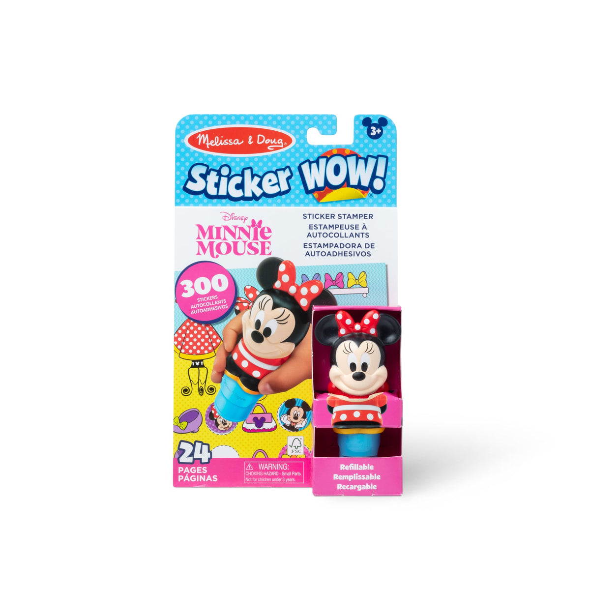 Sticker WOW! Activity Pad & Sticker Stamper - Disney's Minnie Mouse Q0