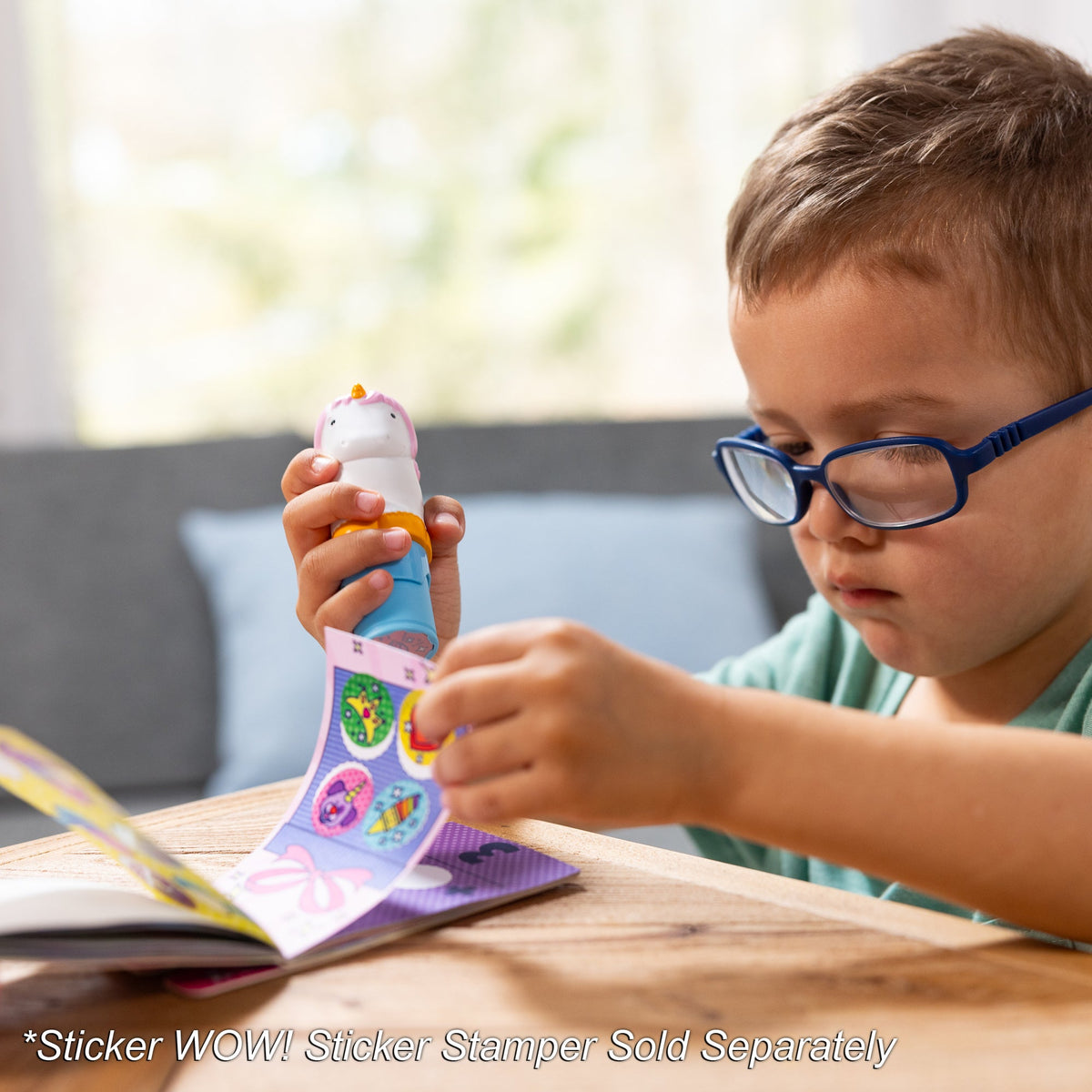 Sticker WOW!® Mini Activity Pad & Refill Stickers - Favorite Things (200+ Stickers, Stamper Not Included) Q9