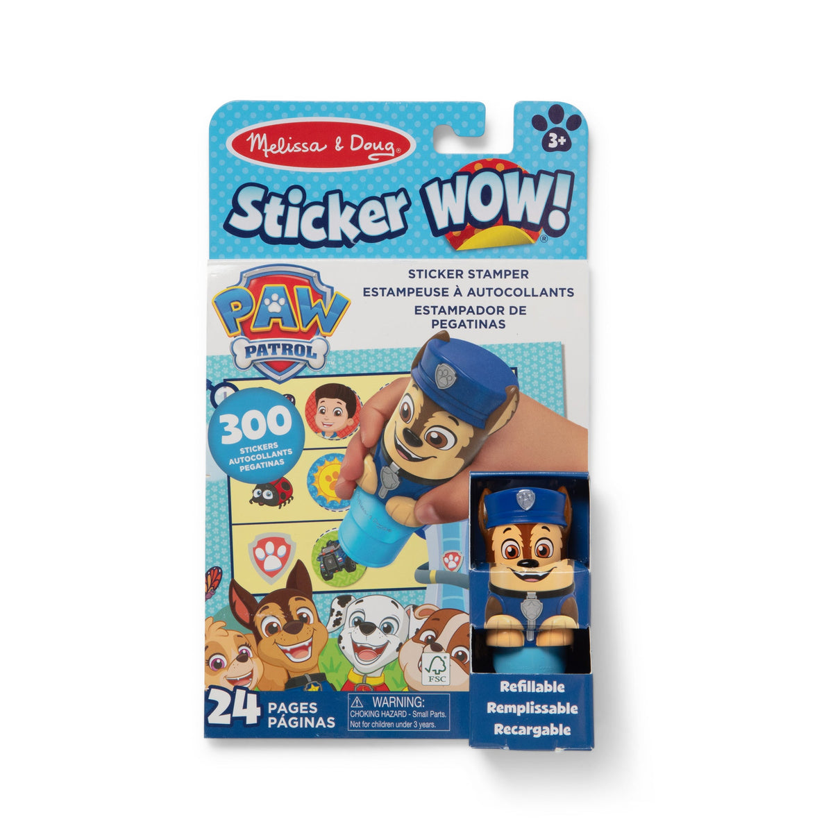 Sticker WOW!™ Activity Pad & Sticker Stamper - PAW Patrol Chase V7