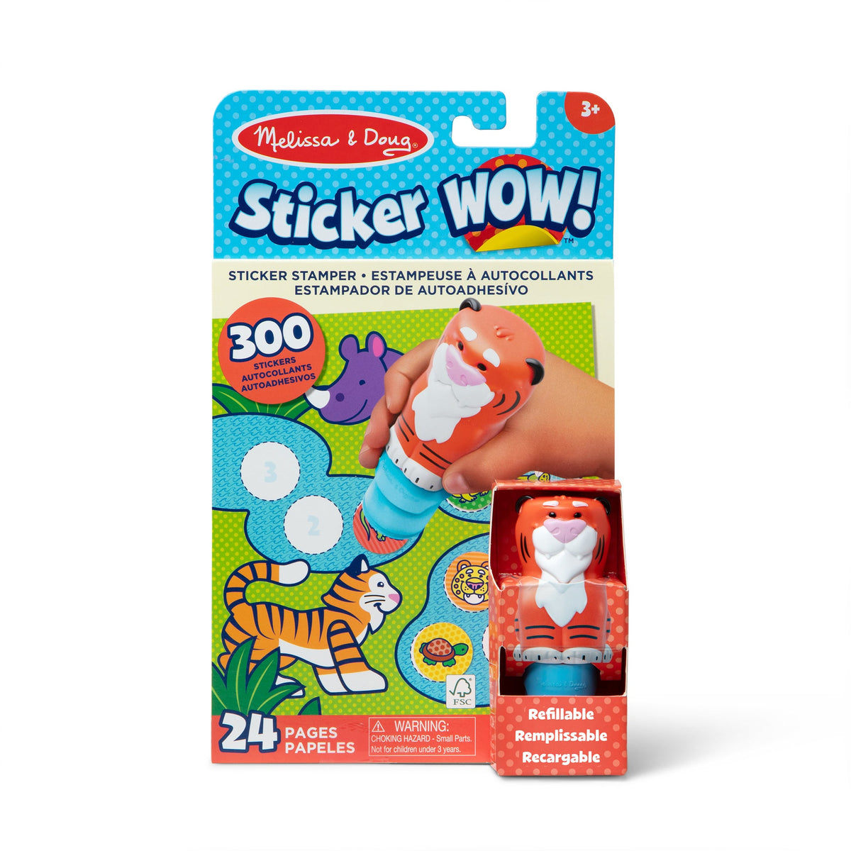 Sticker WOW!™ Activity Pad & Sticker Stamper - Tiger T0