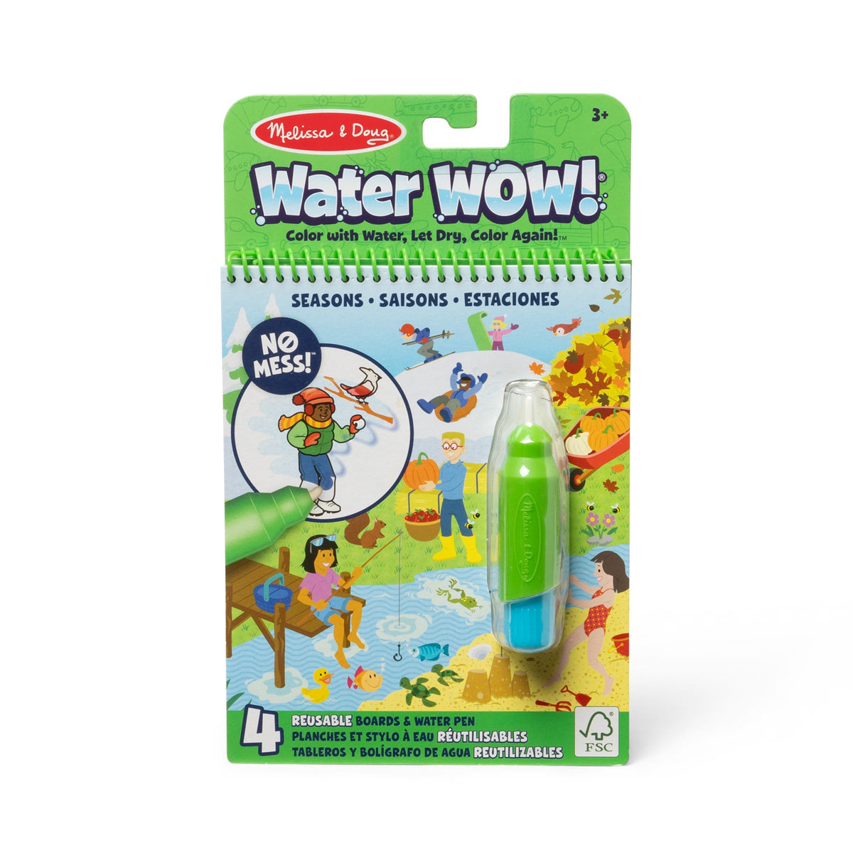 Water WOW! Water-Reveal Pad - Seasons R0