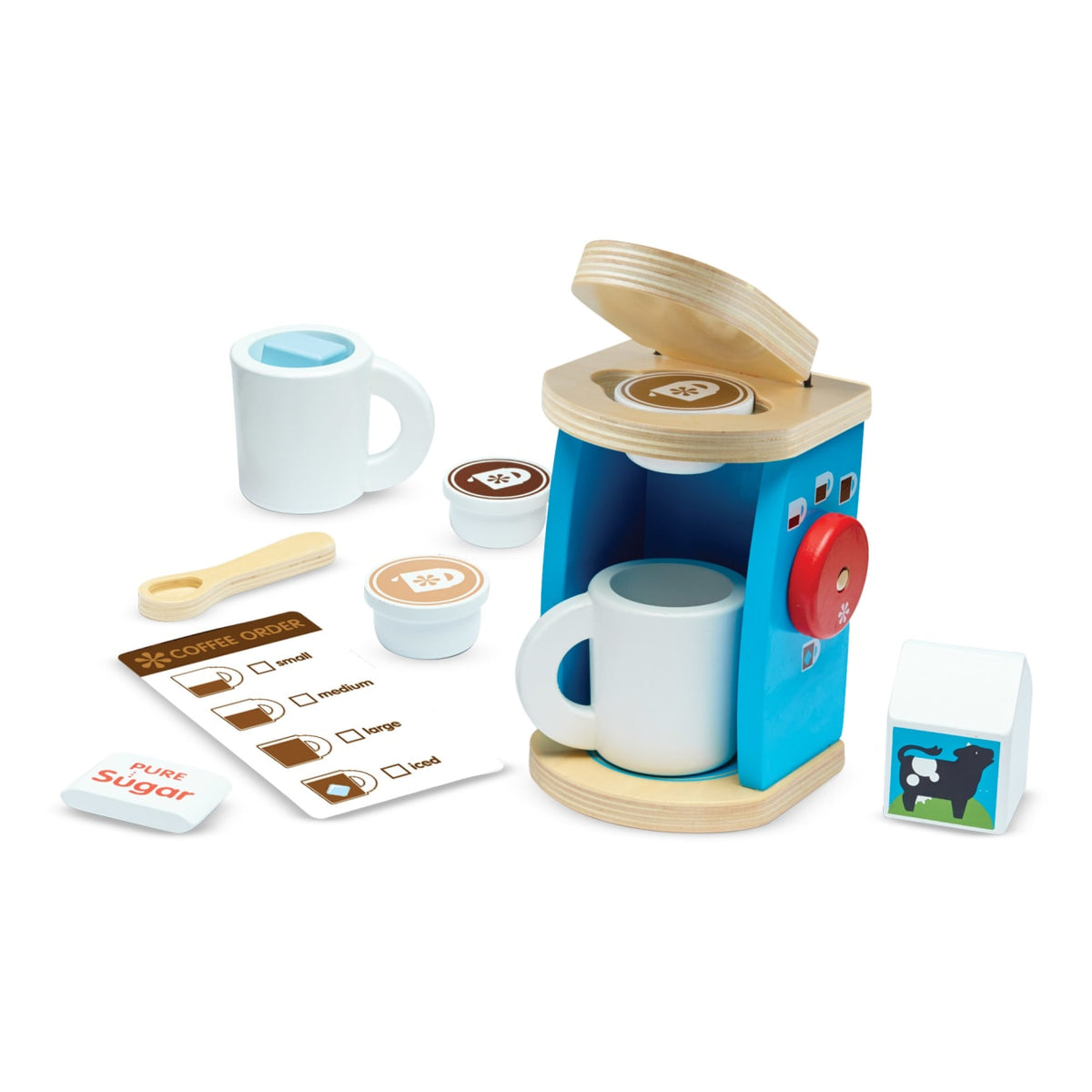 Wooden Brew & Serve Coffee Set L7