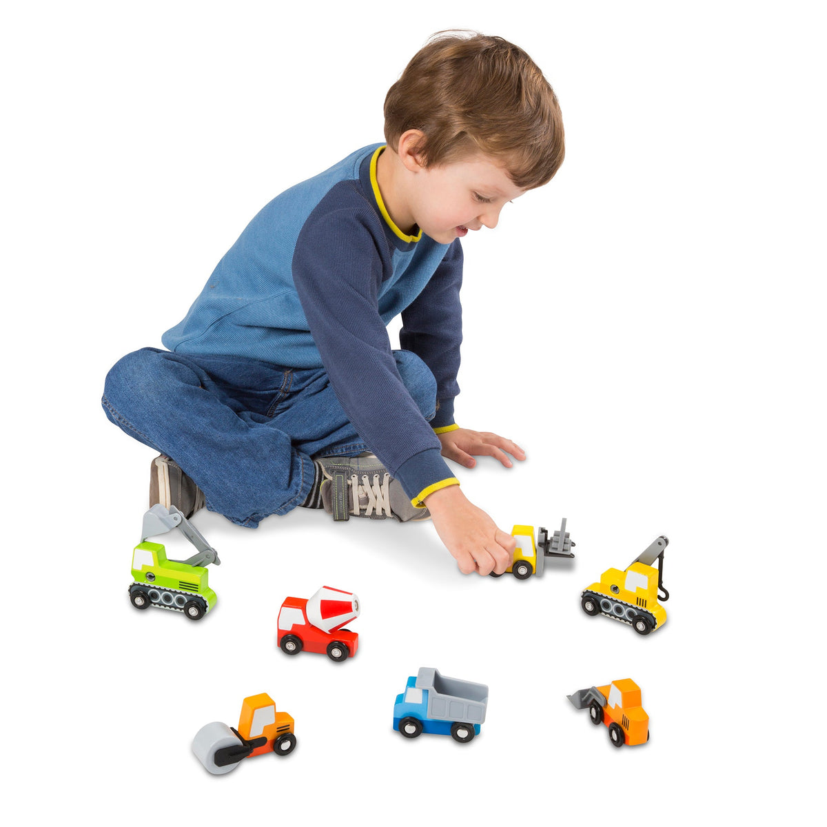 Wooden Construction Site Vehicles Z9