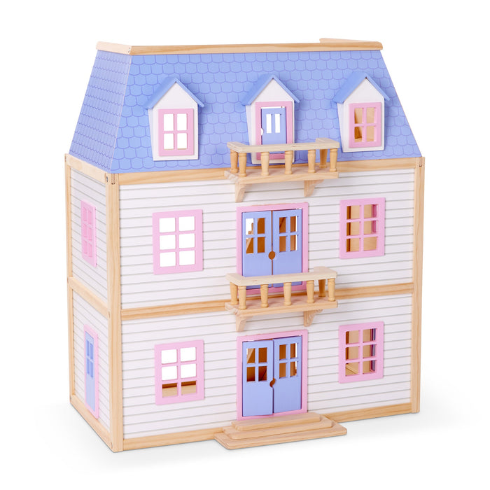 Wooden Multi-Level Dollhouse T7