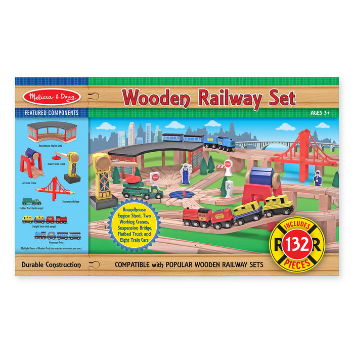 Wooden Railway Set N6