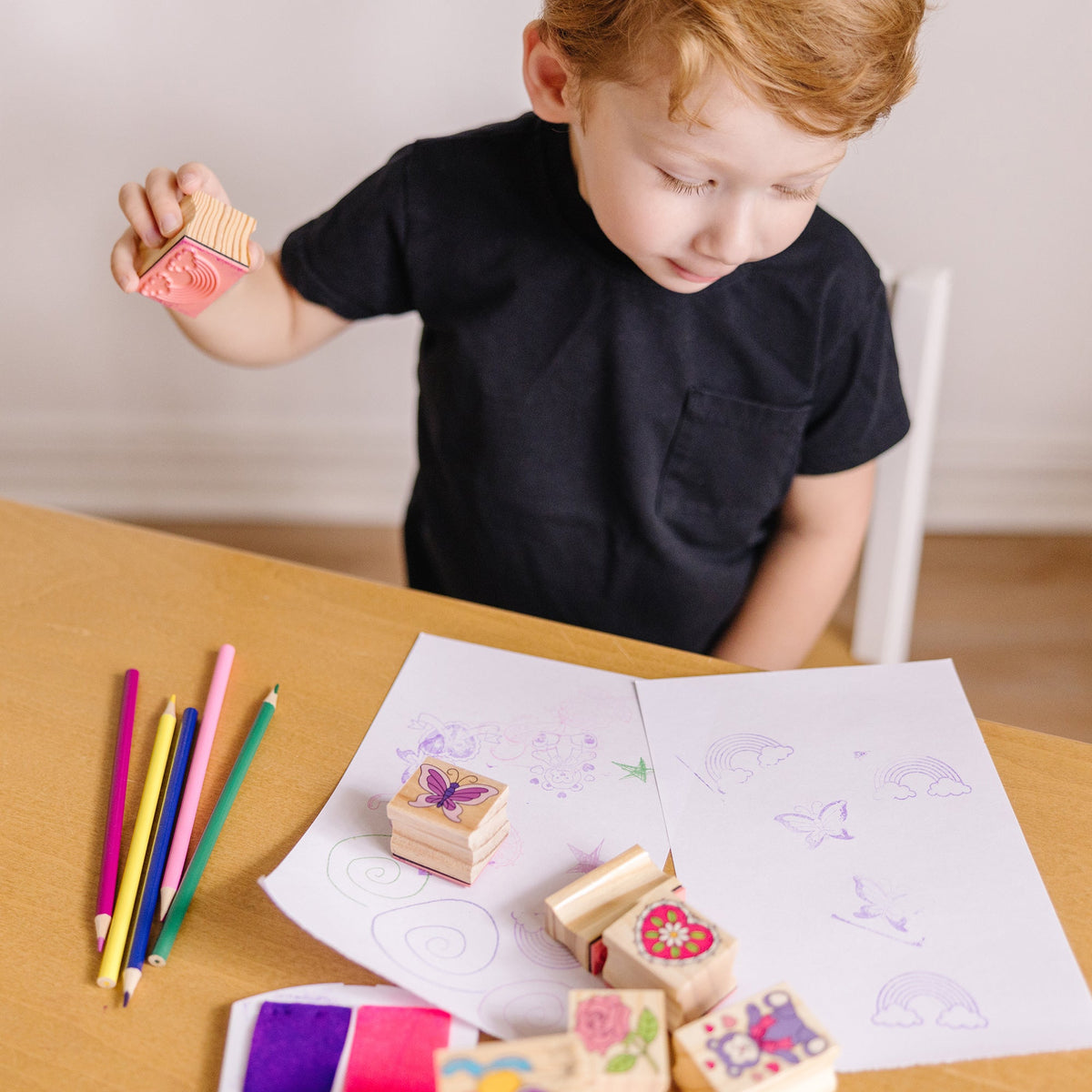 Wooden Stamp Set - Friendship R3
