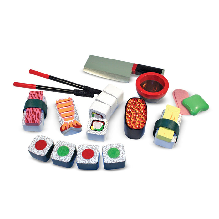 Wooden Sushi Slicing Play Set E3