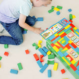 200 Piece Wood Blocks Set S0