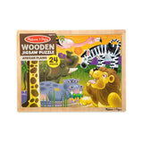 African Plains Wooden Jigsaw Puzzle - 24 Pieces F3