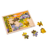 African Plains Wooden Jigsaw Puzzle - 24 Pieces F3