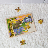 African Plains Wooden Jigsaw Puzzle - 24 Pieces F3