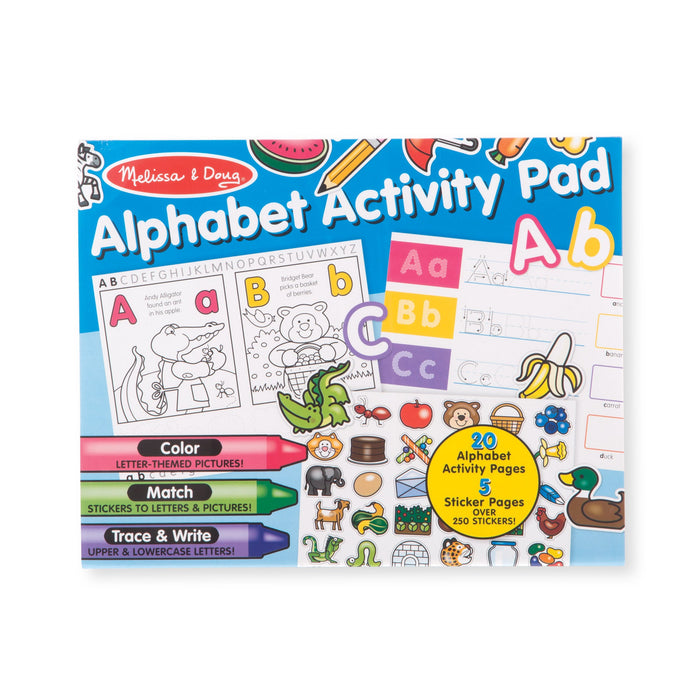 Alphabet Activity Sticker Pad S4
