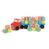 Alphabet Blocks Wooden Truck X5