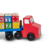Alphabet Blocks Wooden Truck X5