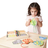 Alphabet Lacing Cards F6