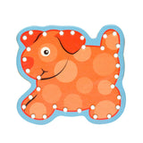 Alphabet Lacing Cards F6