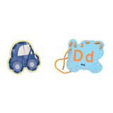 Alphabet Lacing Cards F6