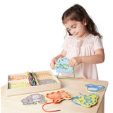 Alphabet Lacing Cards F6